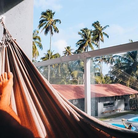 Pousada Pe Na Areia Sao Miguel dos Milagres Bagian luar foto