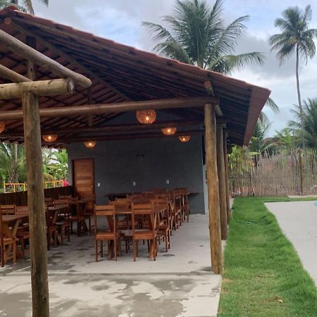 Pousada Pe Na Areia Sao Miguel dos Milagres Bagian luar foto
