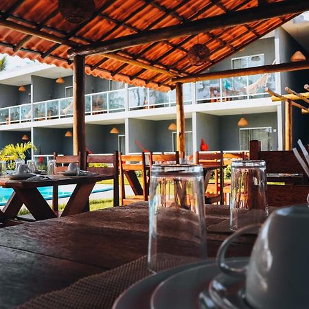 Pousada Pe Na Areia Sao Miguel dos Milagres Bagian luar foto